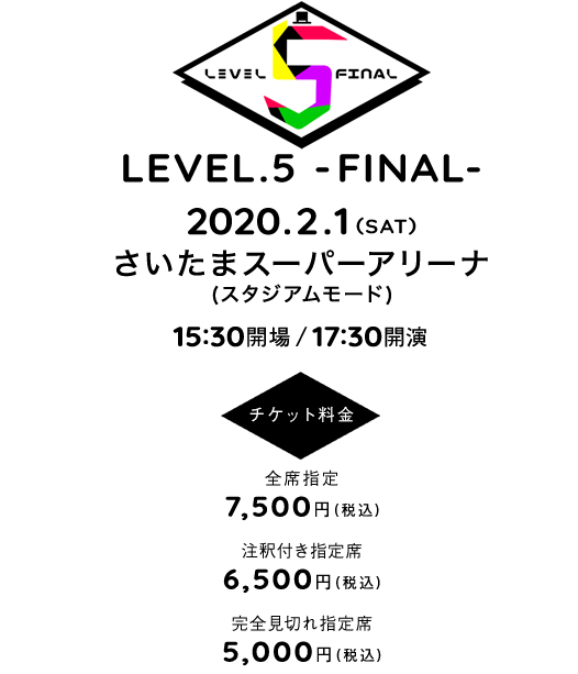 LEVEL.5 in さいたまスーパーアリーナ』～ゲーム実況イベント～